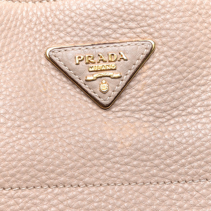 Prada Vitello Daino Shopping Tote Visone 12 of 14