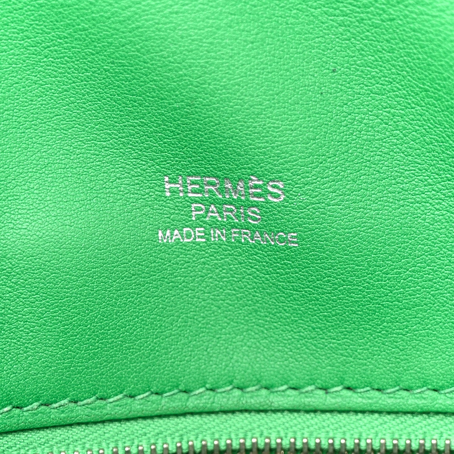Hermes Veau Swift Mini Sac Berline Bamboo 6 of 13