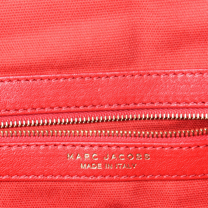 Marc Jacobs Lambskin Quilted Stam Red 7 of 9