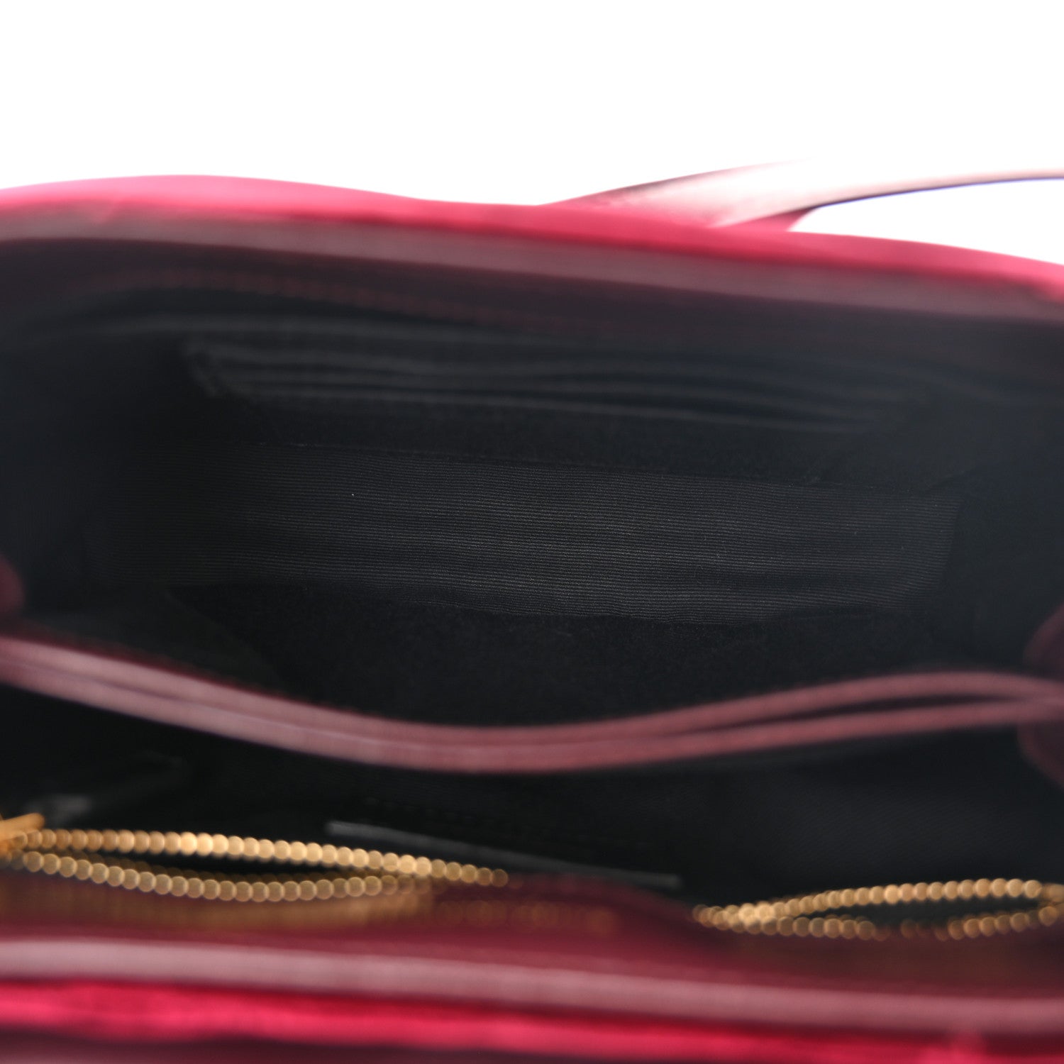 Saint Laurent Velvet Y Quilted Monogram Toy Loulou Crossbody Bag French Burgundy 5 of 10
