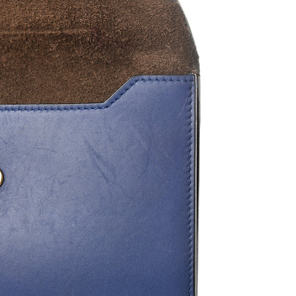 Celine Smooth Calfskin Tie Knot Companion Pouch Dark Indigo 10 of 14