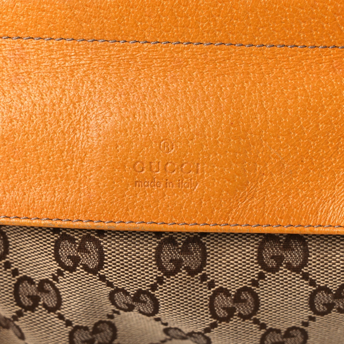 GG Monogram Web Double Pocket Belt Bag Yellow