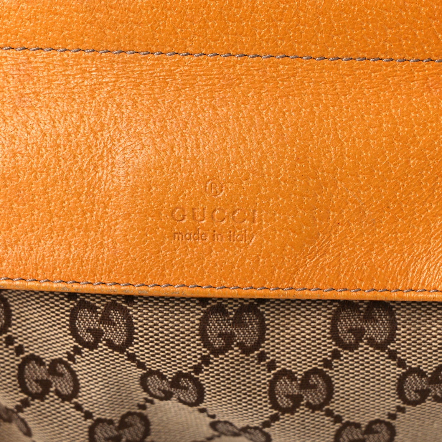Gucci GG Monogram Web Double Pocket Belt Bag Yellow 16 of 19