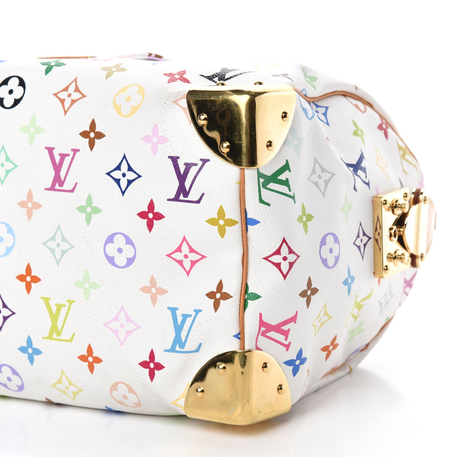 Louis Vuitton Monogram Multicolor Speedy 30 White 7 of 11