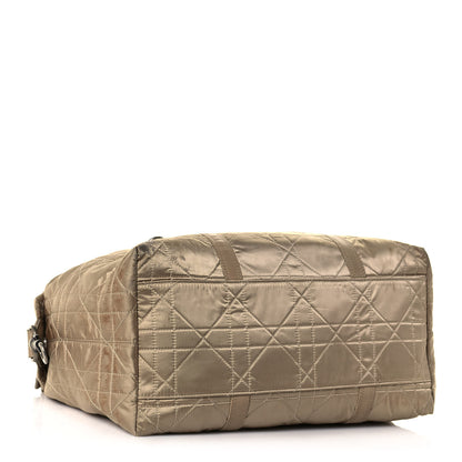 Christian Dior Nylon Cannage Shoulder Bag Beige 7 of 26