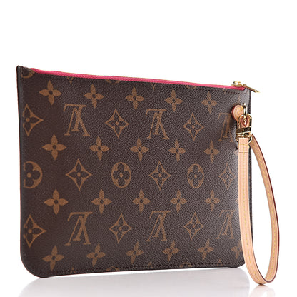 Louis Vuitton Monogram Neverfull MM GM Pochette Pivoine 3 of 8