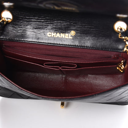 Chanel Lambskin Quilted Small Single Flap Black 5 of 13