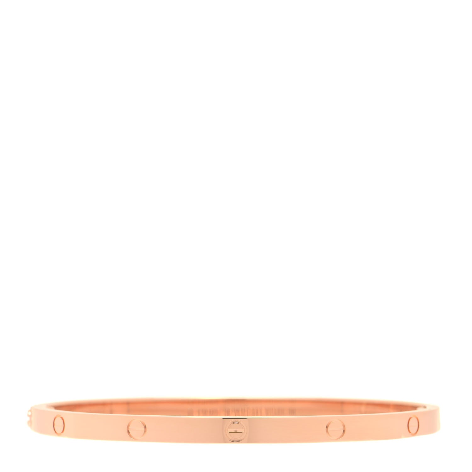 Cartier 18K Pink Gold Small LOVE Bracelet 16 3 of 6