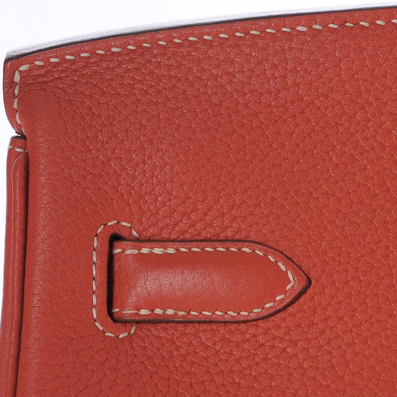 Hermes Taurillon Clemence Birkin 40 Sanguine 23 of 26