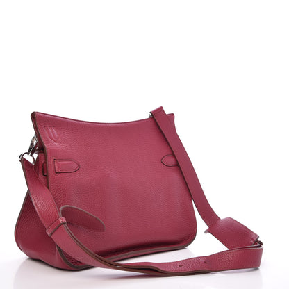 Hermes Taurillon Clemence Jypsiere 28 Rubis 3 of 8