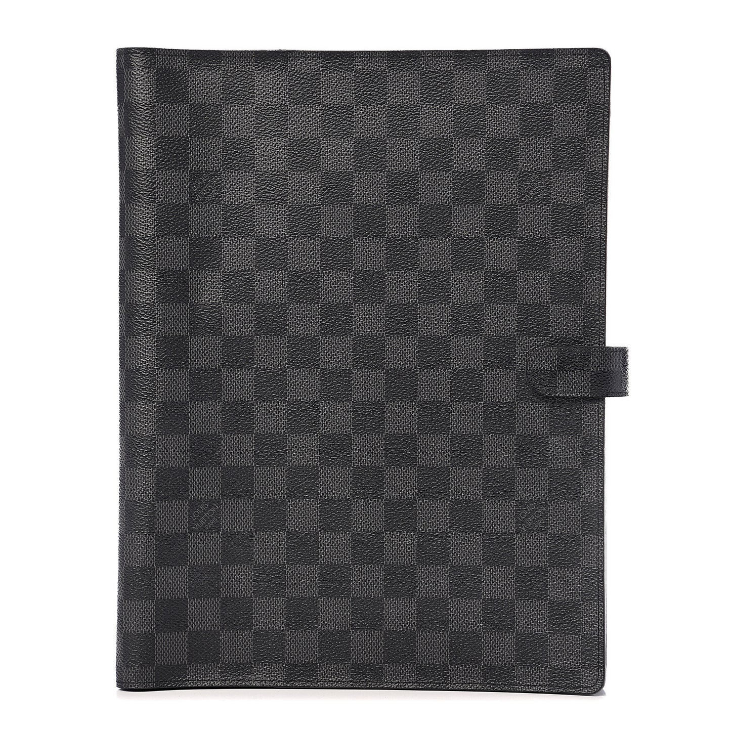 Damier Graphite Cover Bloc A4 Agenda