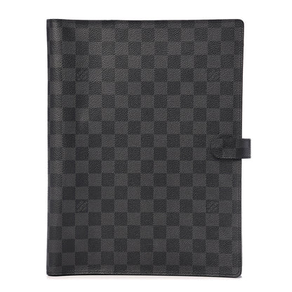 Louis Vuitton Damier Graphite Cover Bloc A4 Agenda 1 of 9