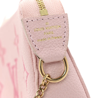 Louis Vuitton Empreinte Monogram Giant By The Pool Mini Pochette Accessories Bouton De Rose 6 of 8