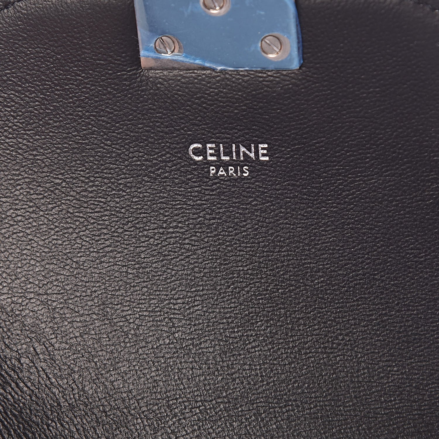 Celine Shiny Calfskin Small C Bag Black 6 of 15