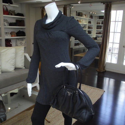 Prada Leather Tassel Bowling Bag 2 of 10