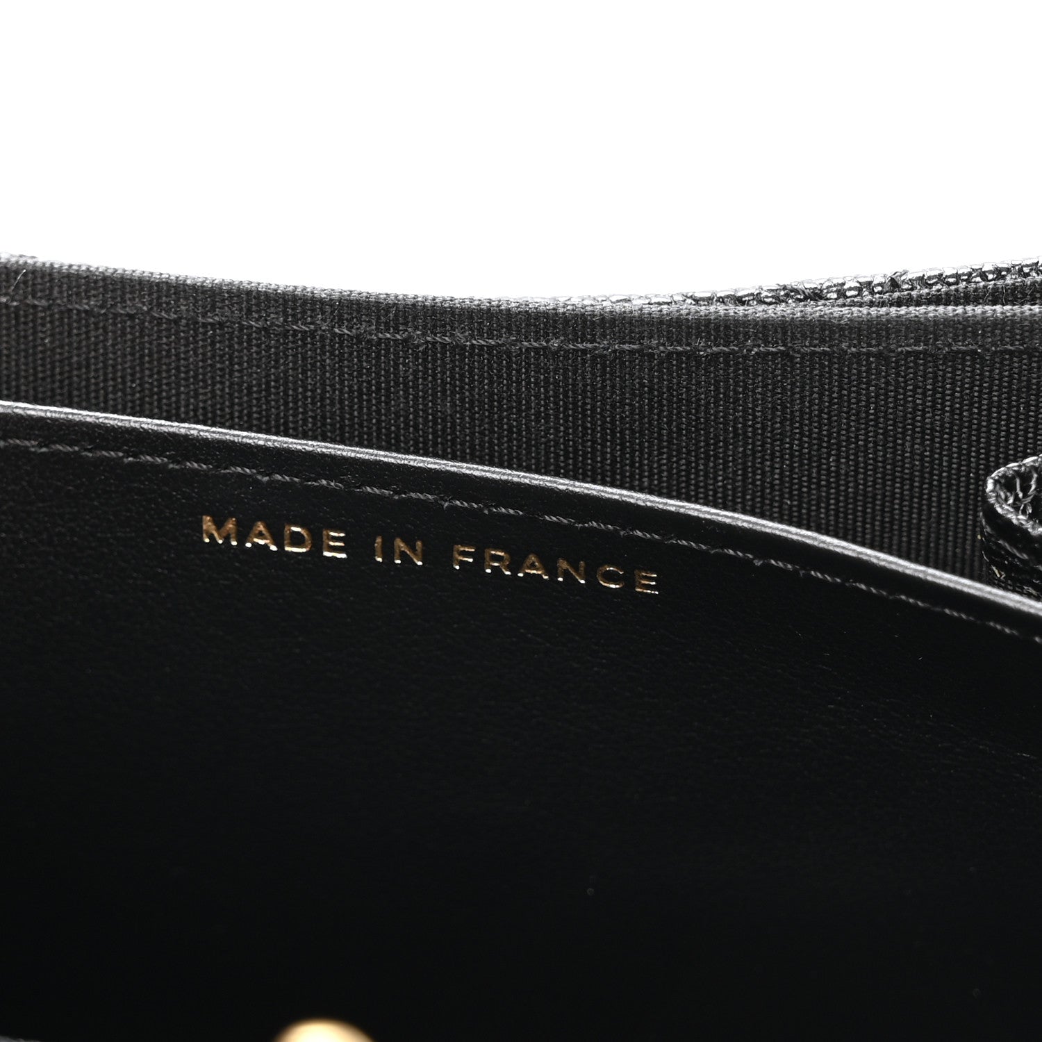 Chanel Caviar Quilted Boy Flap Card Holder Black 7 of 9