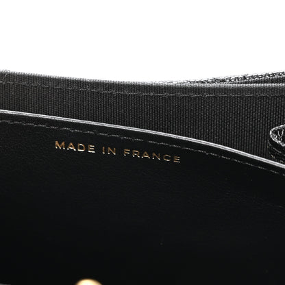 Chanel Caviar Quilted Boy Flap Card Holder Black 7 of 9