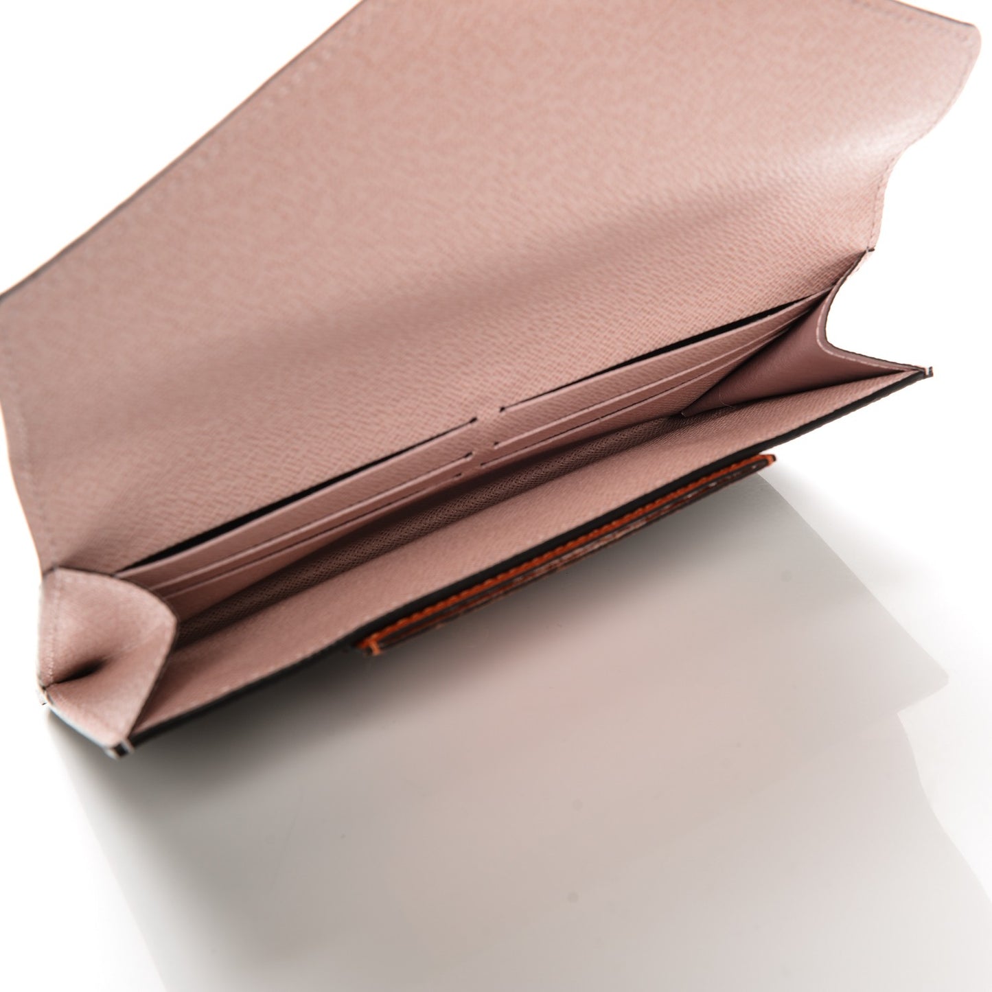 Monogram Jeanne Wallet Rose Ballerine