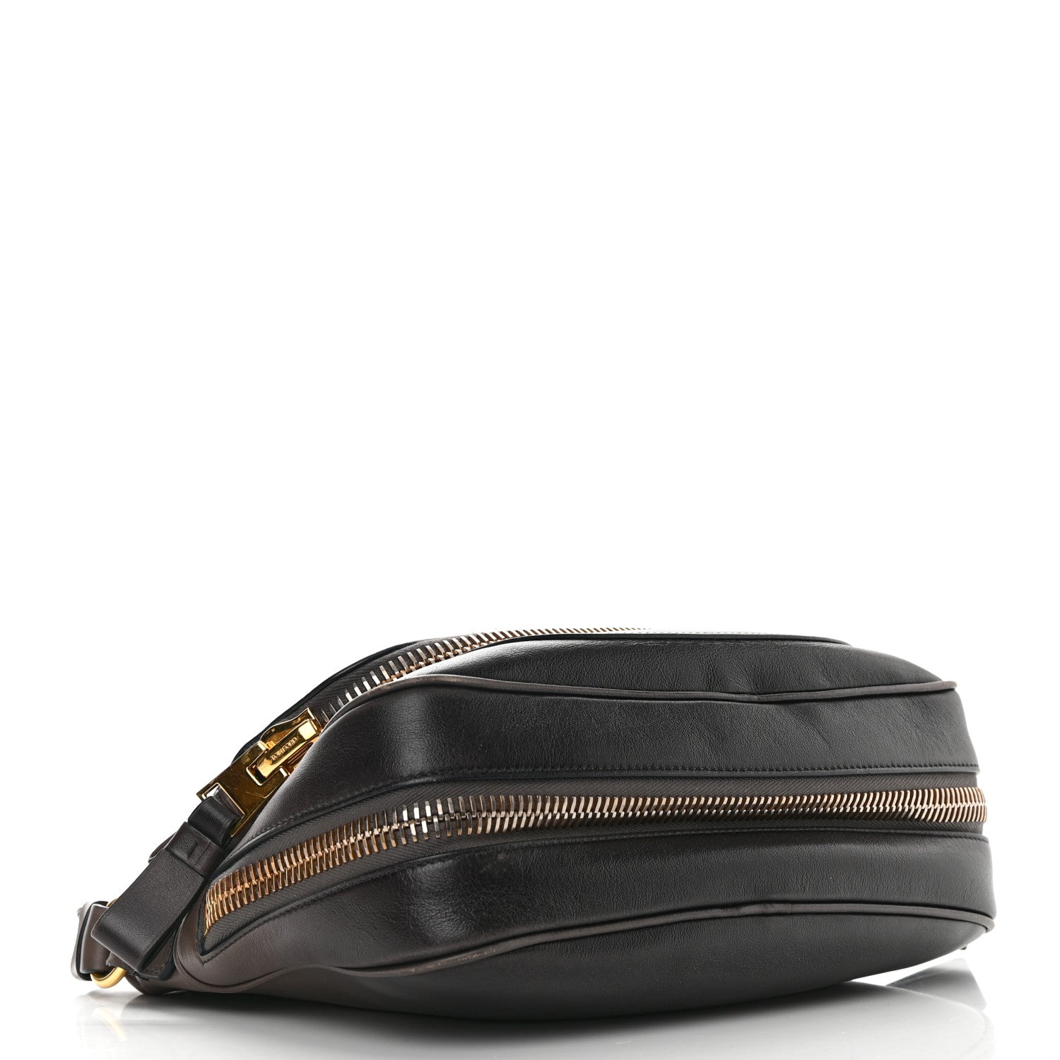 Tom Ford Grained Calfskin Medium Shaded Jennifer Crossbody Bag Brown 4 of 23