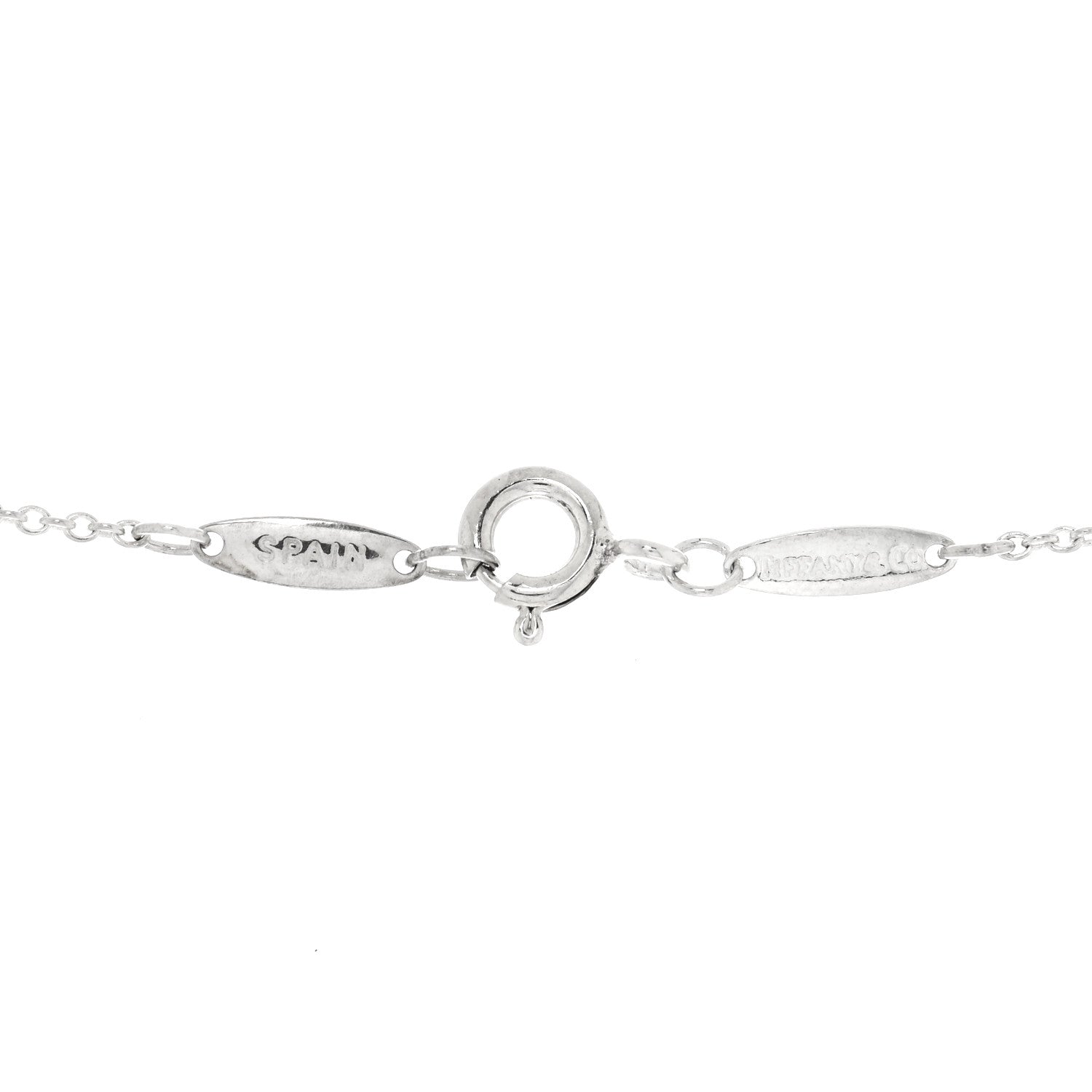 Tiffany Sterling Silver Elsa Peretti Full Heart Pendant Necklace 4 of 4