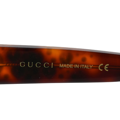 Gucci Crystal Cat Eye Sunglasses GG0308S Havana 5 of 6