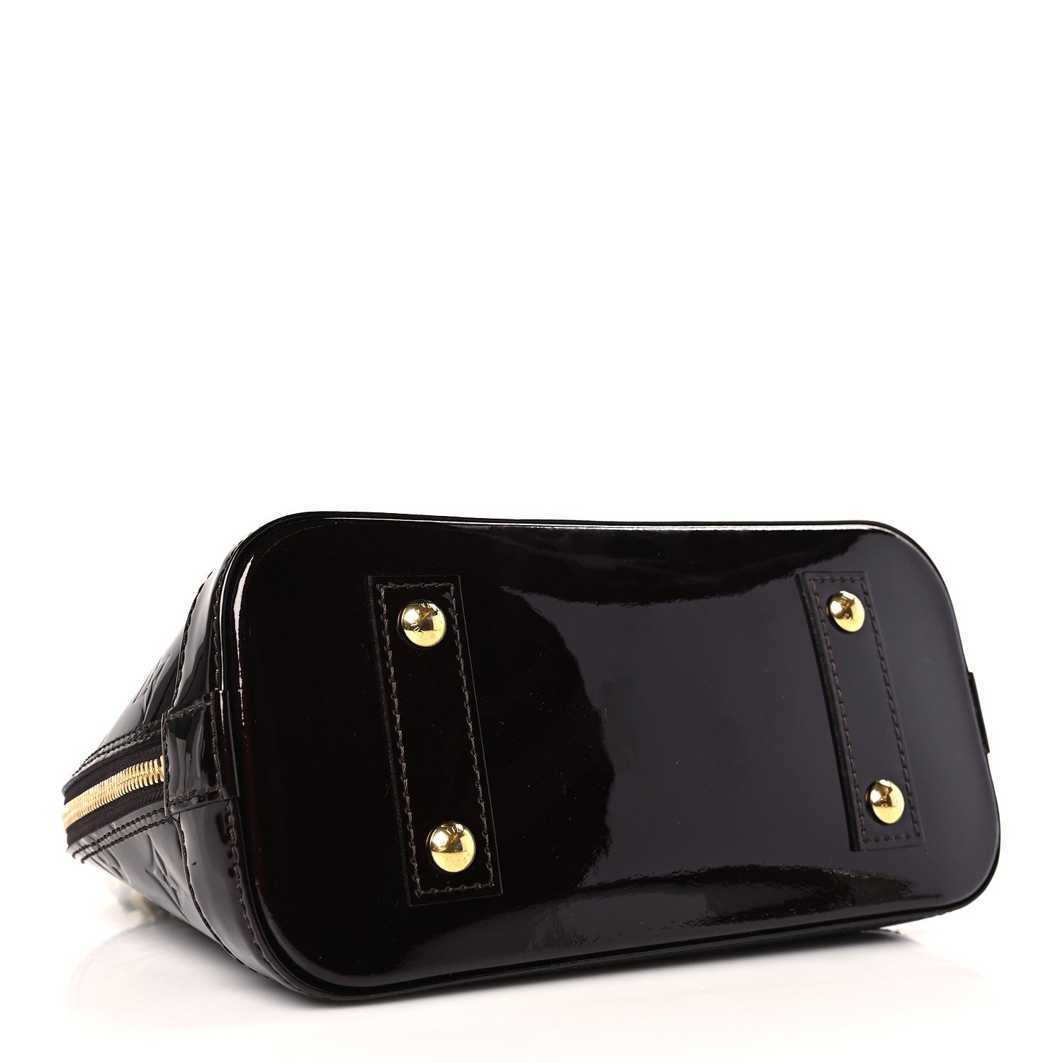 Louis Vuitton Vernis Alma BB Amarante 4 of 8