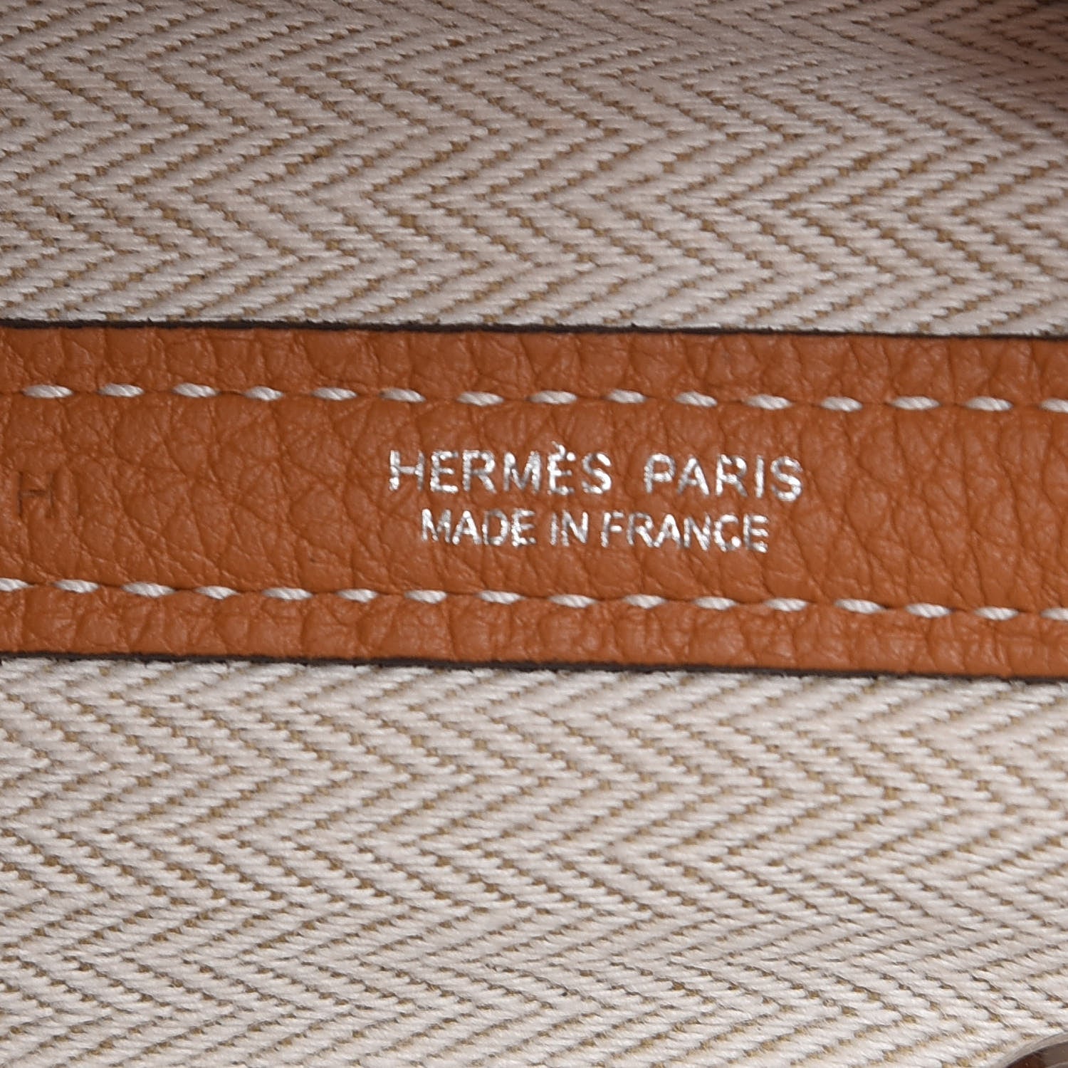 Hermes Negonda Garden Party 30 TPM Toffee 6 of 9