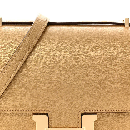 Hermes Metallic Chevre Chamkilight Constance 18 Dore 7 of 10