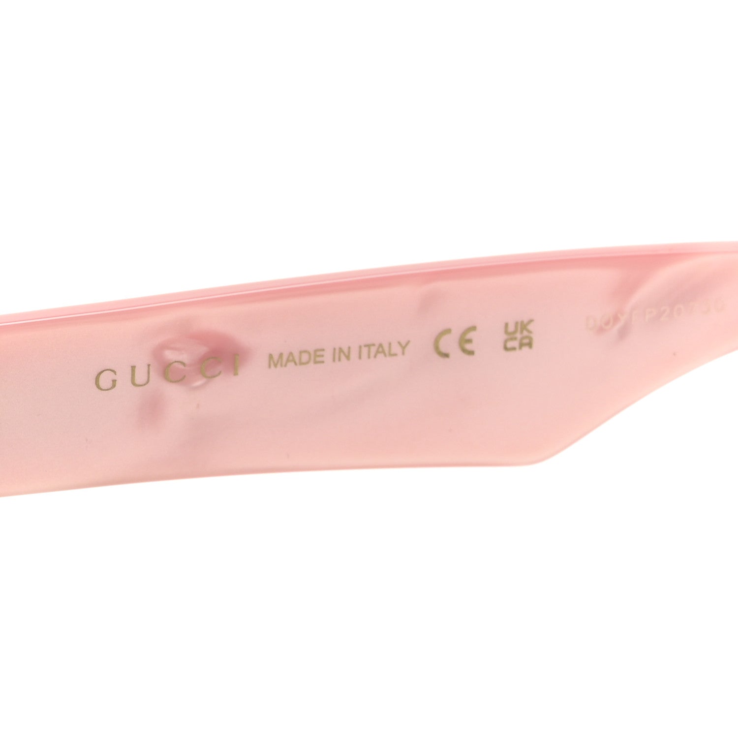 Gucci Rectangle 52mm Frame Sunglasses GG0998/S Black Pink 6 of 7