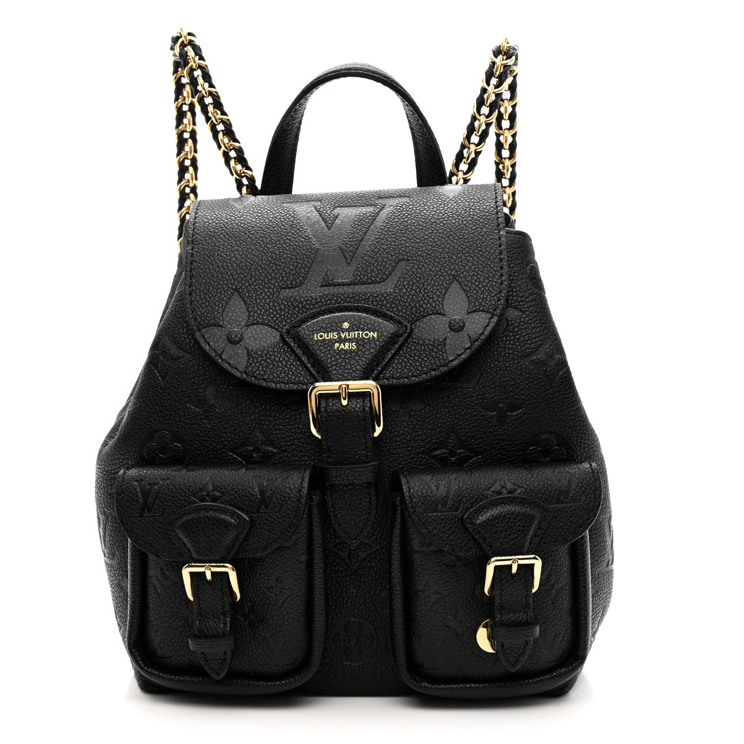 Louis Vuitton Empreinte Monogram Backup Backpack Black 1 of 9