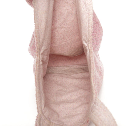 Chanel Terry Cotton CC Tote Pink 4 of 8