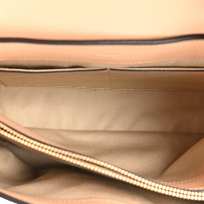 Chloe Calfskin Crocodile Embossed Small Faye Day Shoulder Bag Beige 4 of 12