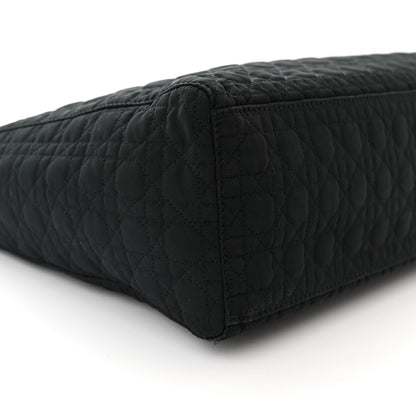 Christian Dior Nylon Cannage Large Lady Dior Black 10 of 10