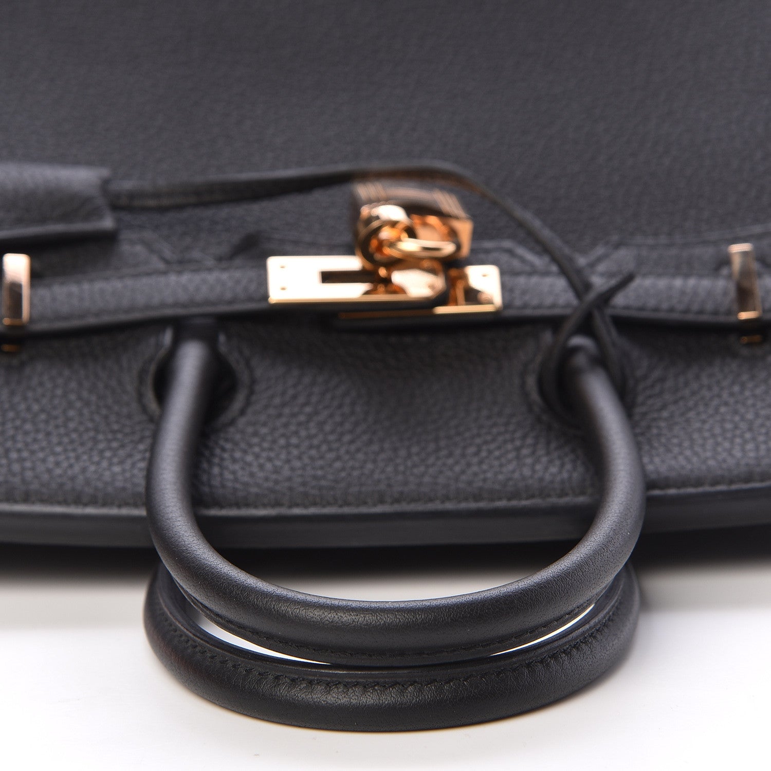 Hermes Togo Birkin 25 Black 19 of 34