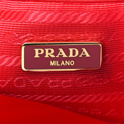Prada Nylon Vela Drawstring Pouch Rosso 6 of 8