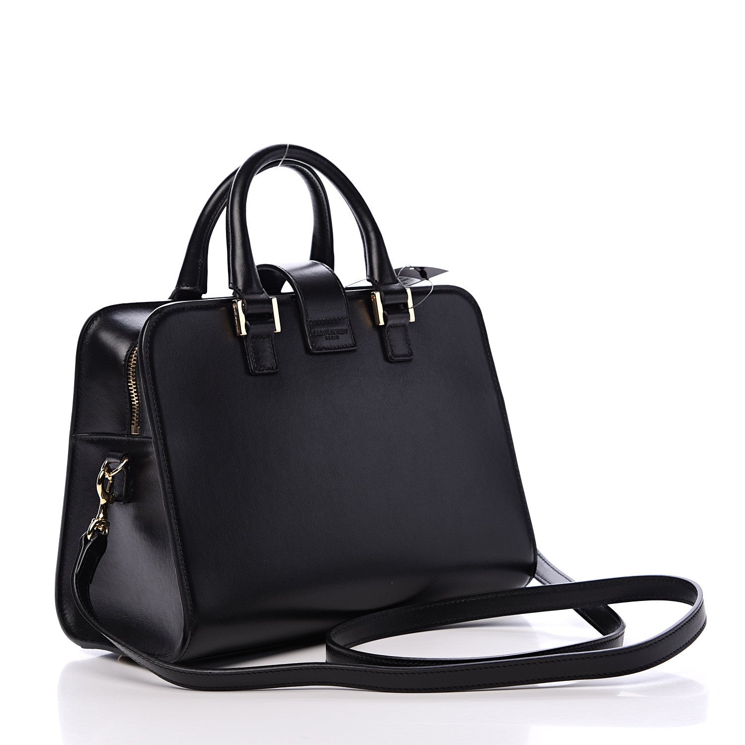Saint Laurent Calfskin Baby Monogram Cabas Black 2 of 11