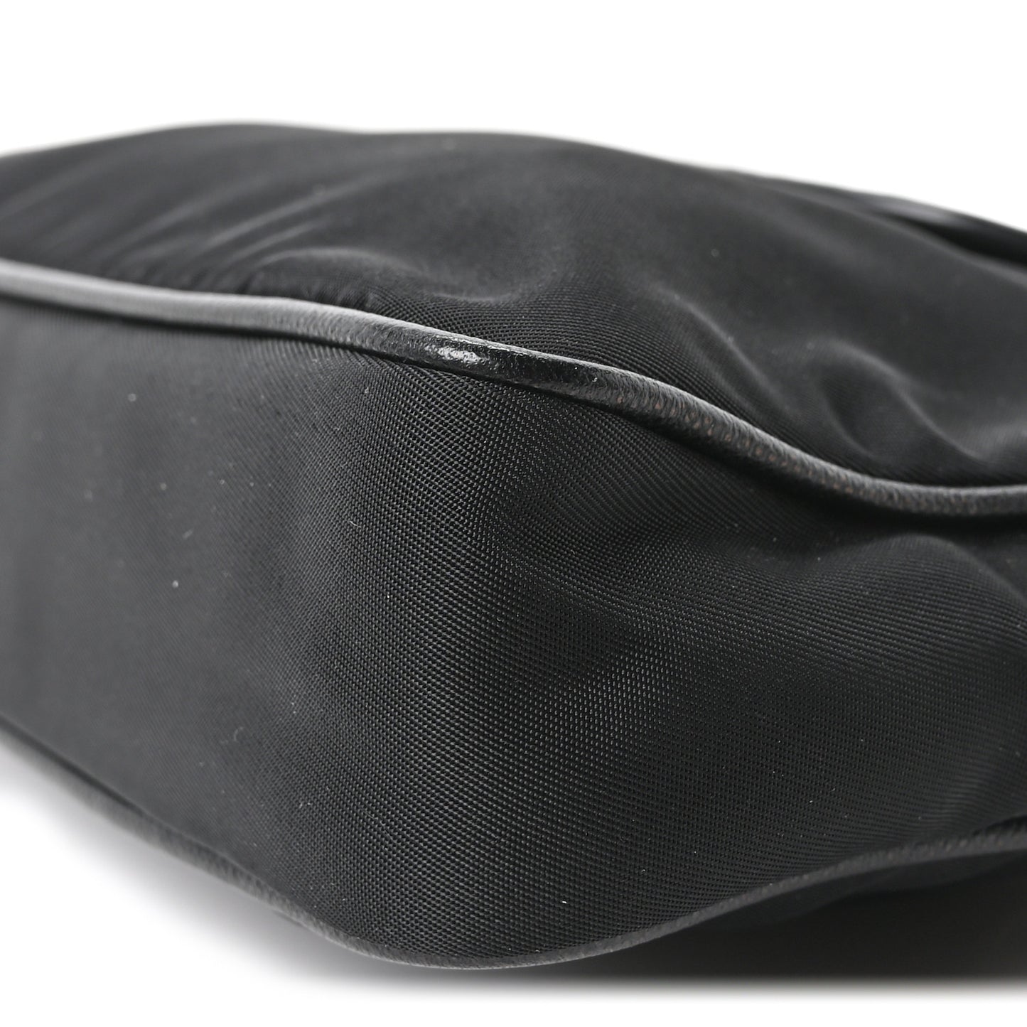 Tessuto Nylon Saffiano Crossbody Bag Black