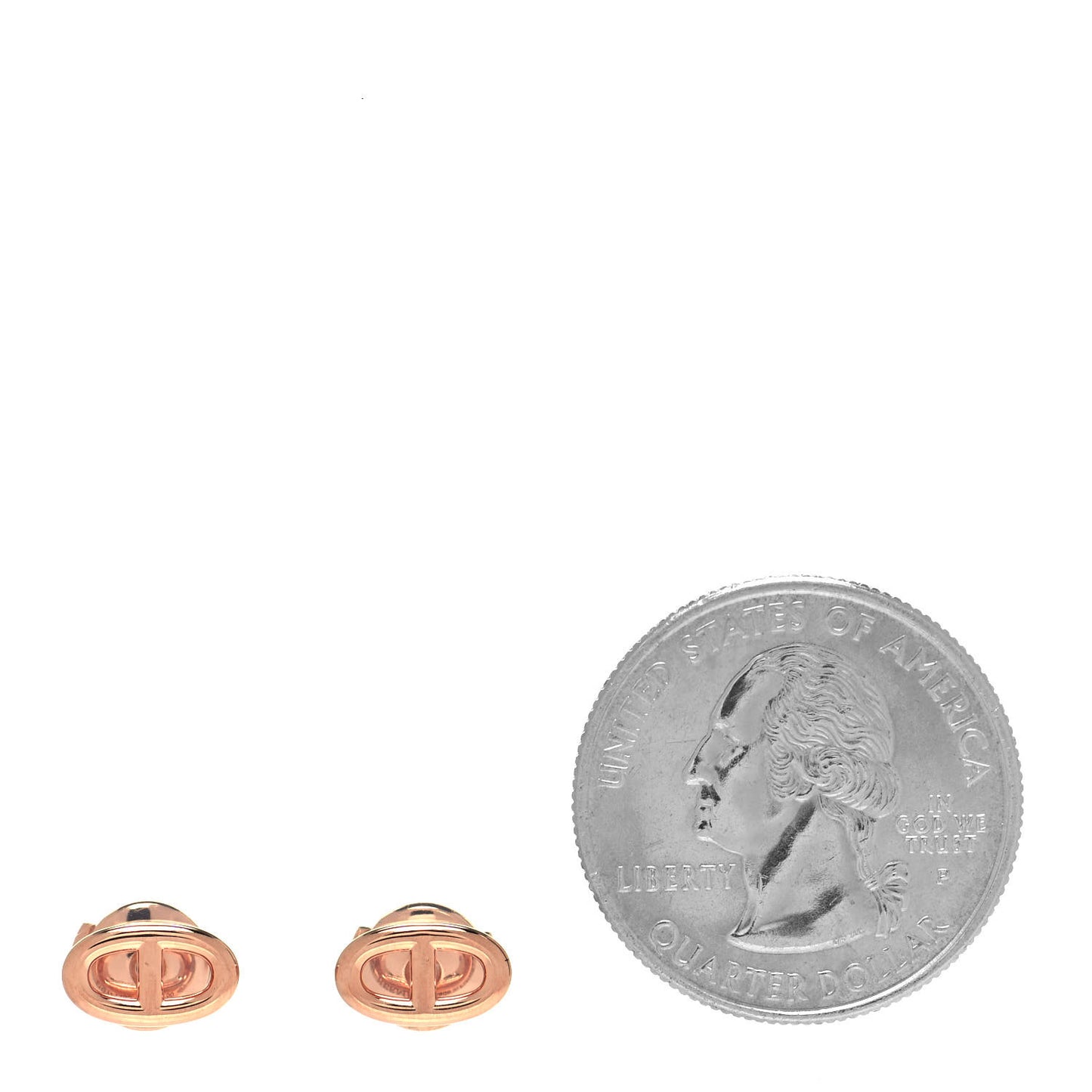 18K Rose Gold TPM Farandole Stud Earrings
