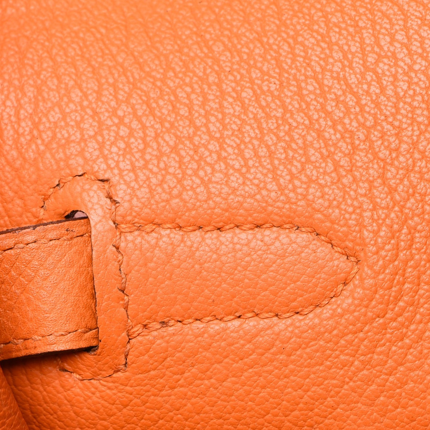 Epsom Birkin 35 Orange