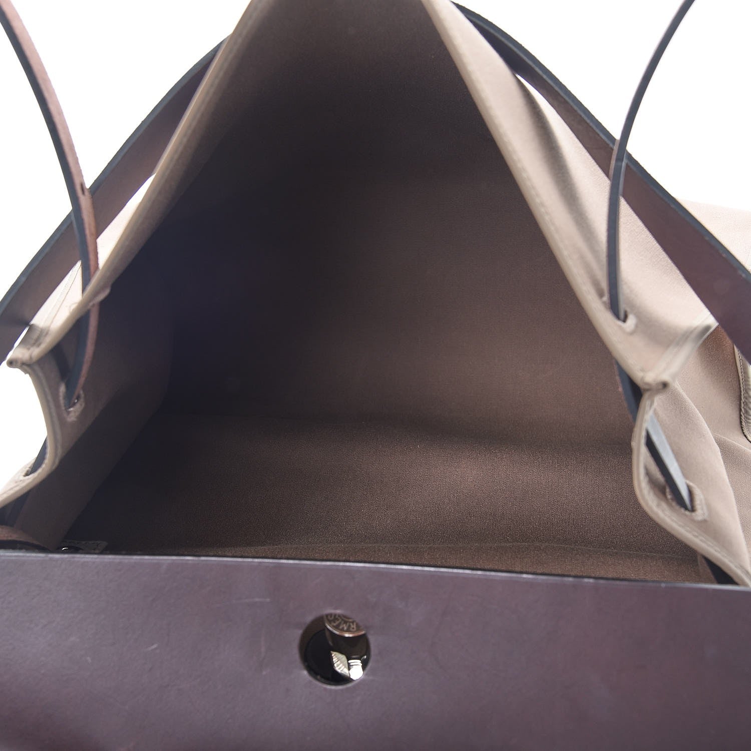 Hermes Toile Vache Hunter Herbag Zip 39 MM Etoupe Ebene 6 of 8