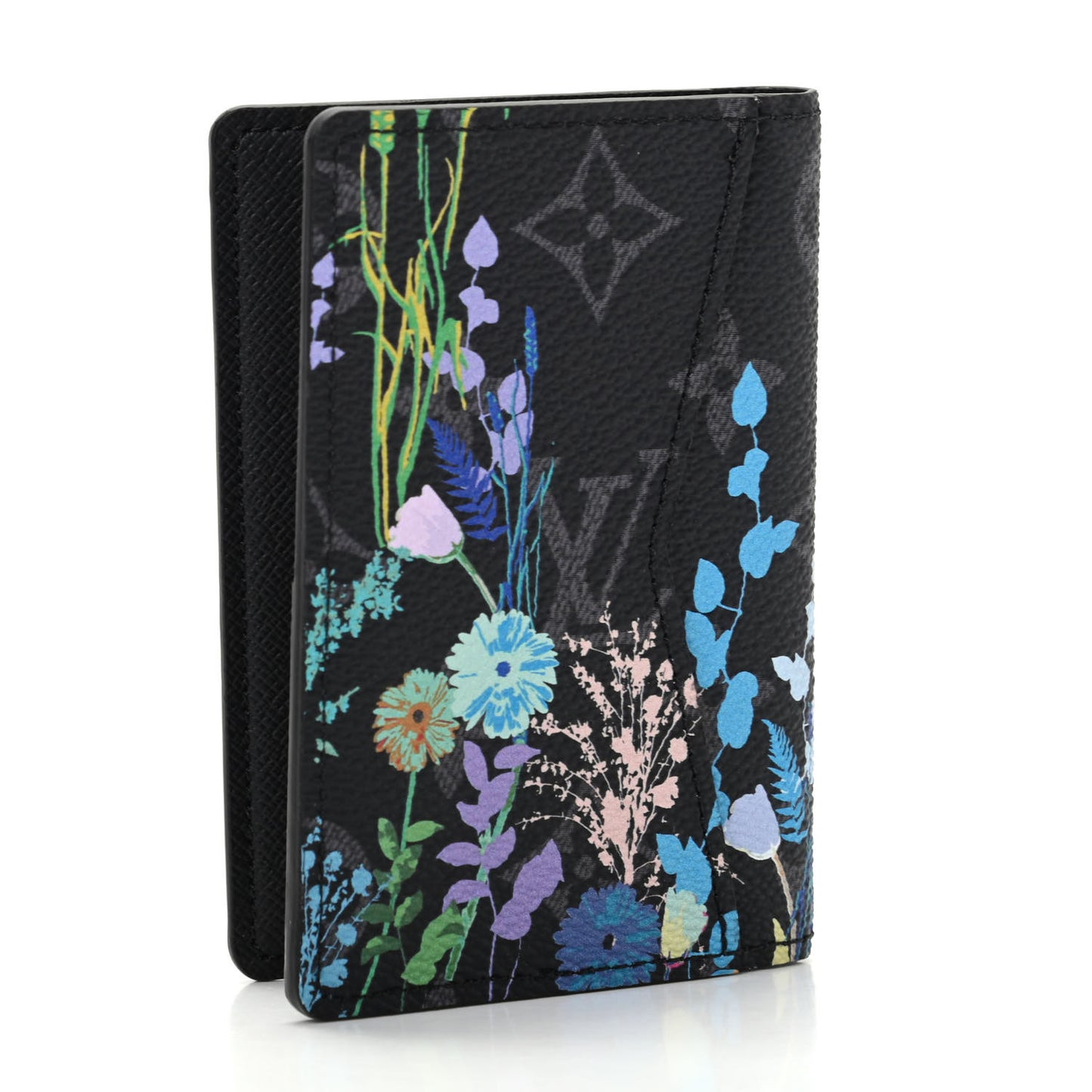 Monogram Eclipse Flower Print Pocket Organizer NM