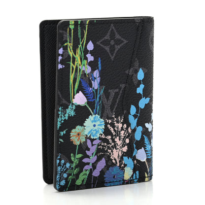 Louis Vuitton Monogram Eclipse Flower Print Pocket Organizer NM 3 of 8