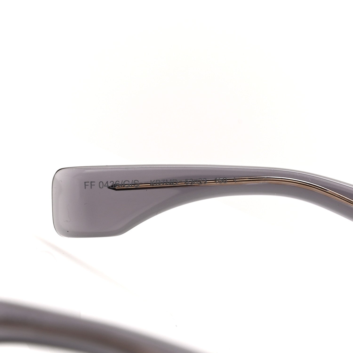 Fendi Acetate FF Sunglasses FF 0436/G/S Grey 7 of 8