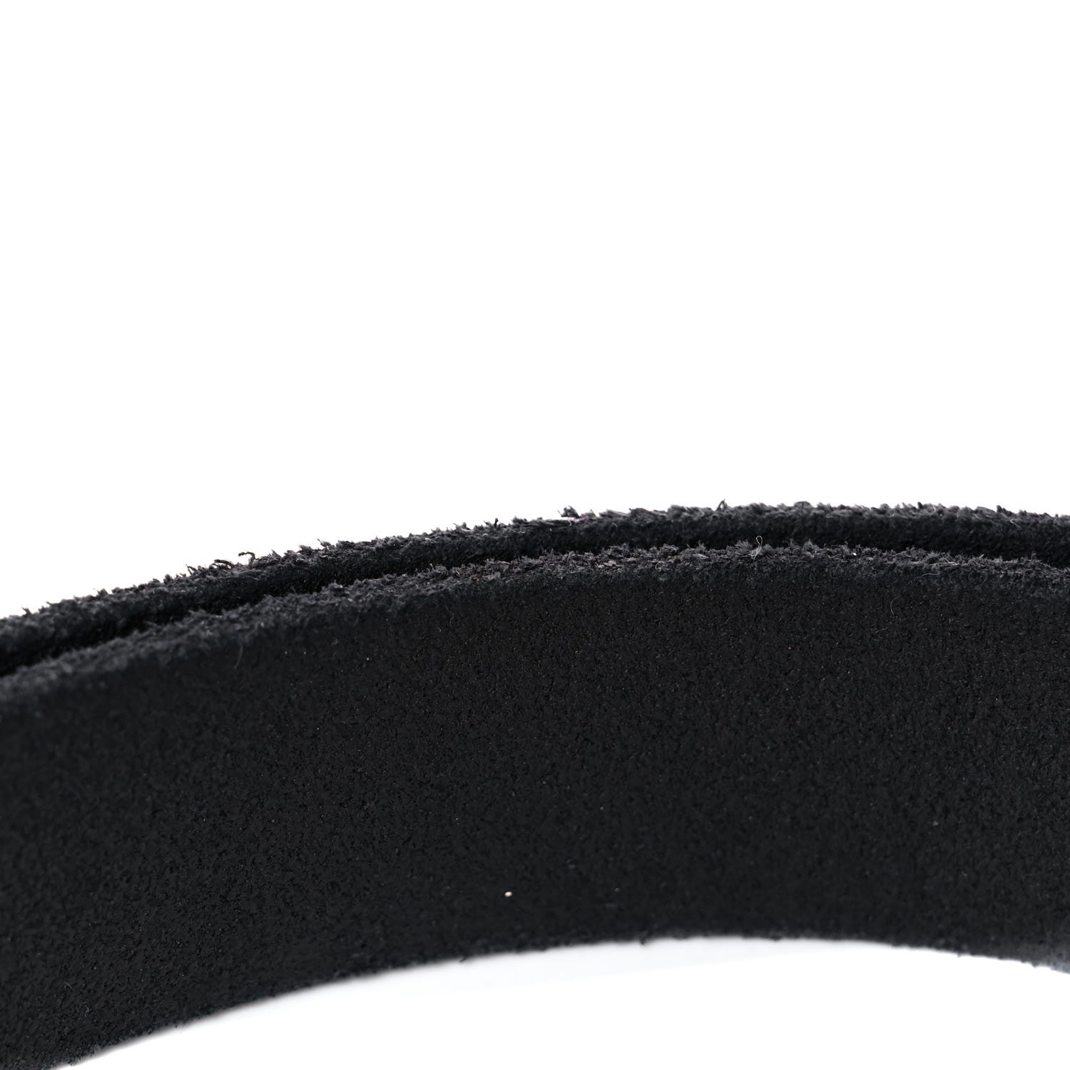 Gucci Faded Calfskin Double G 30mm Belt 85 34 Black 7 of 11