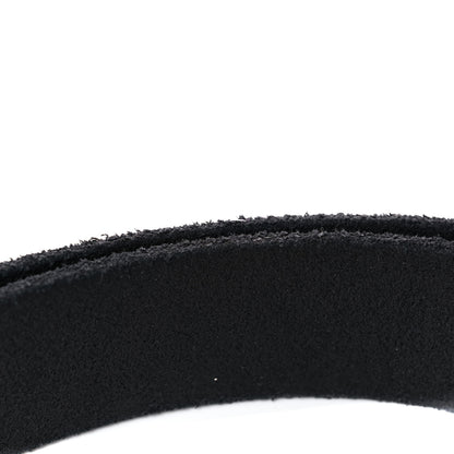 Gucci Faded Calfskin Double G 30mm Belt 85 34 Black 7 of 11