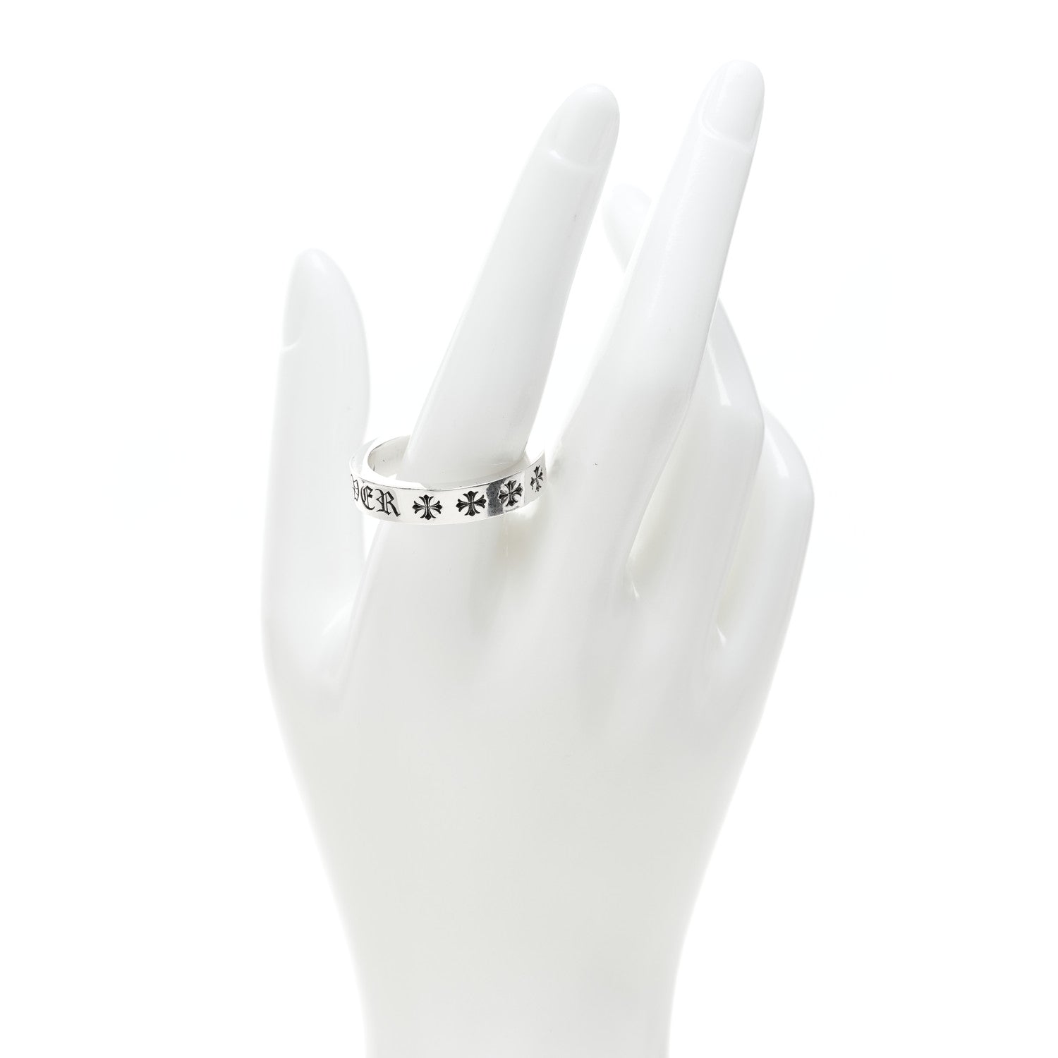 Chrome Hearts Sterling Silver Forever Spacer Ring 70 13 2 of 5