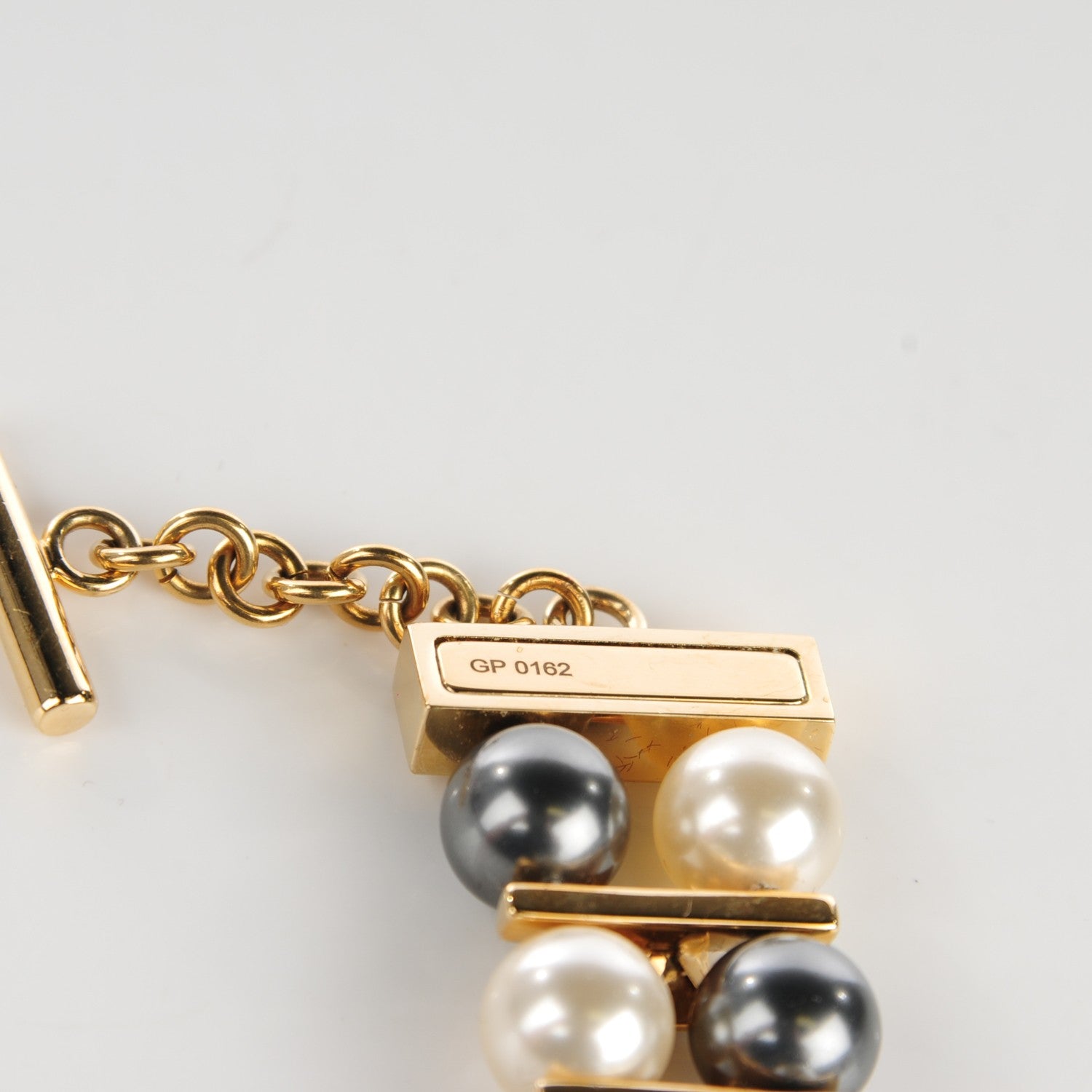 Louis Vuitton Pearl Crystal Cry Me A River Bracelet 6 of 7