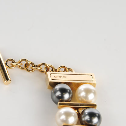 Louis Vuitton Pearl Crystal Cry Me A River Bracelet 6 of 7