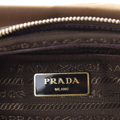 Prada Tessuto Nylon Saffiano Tote Corinto 6 of 19