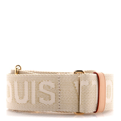 Louis Vuitton Nylon Coussin Shoulder Strap Beige 2 of 5